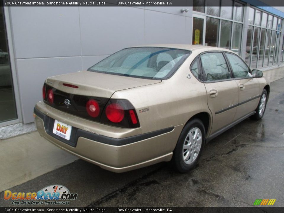 2004 Chevrolet Impala Sandstone Metallic / Neutral Beige Photo #4