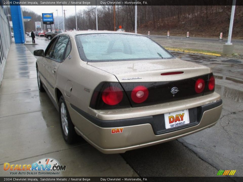 2004 Chevrolet Impala Sandstone Metallic / Neutral Beige Photo #6