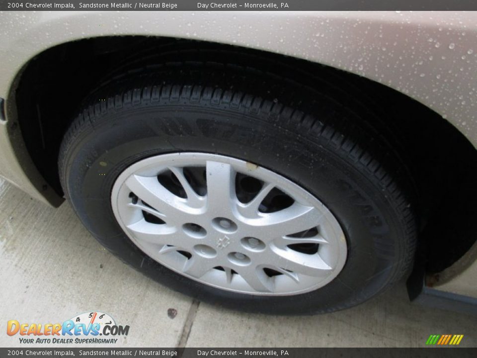 2004 Chevrolet Impala Sandstone Metallic / Neutral Beige Photo #10