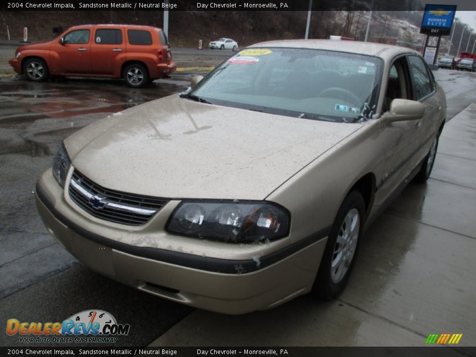 2004 Chevrolet Impala Sandstone Metallic / Neutral Beige Photo #11