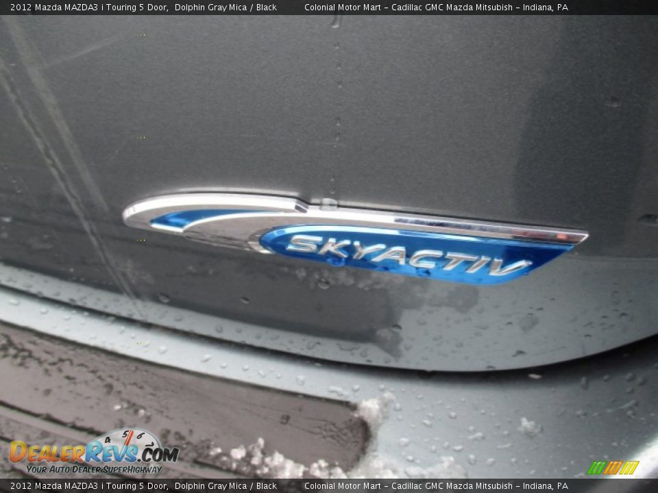 2012 Mazda MAZDA3 i Touring 5 Door Dolphin Gray Mica / Black Photo #7