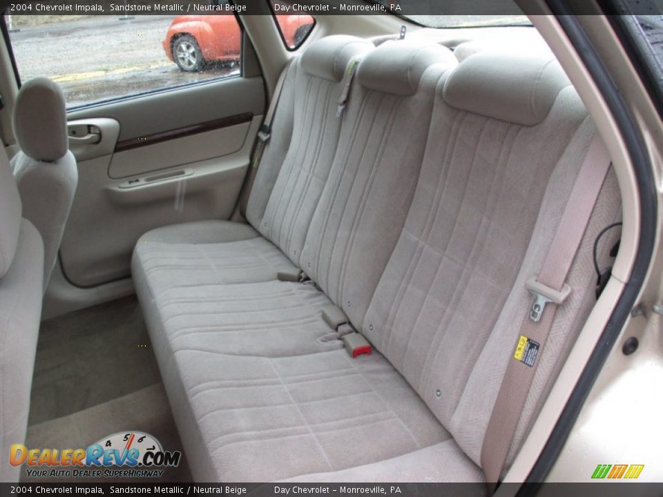 2004 Chevrolet Impala Sandstone Metallic / Neutral Beige Photo #21