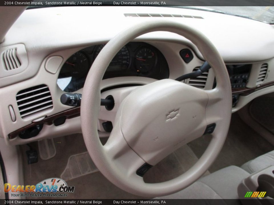 2004 Chevrolet Impala Sandstone Metallic / Neutral Beige Photo #23