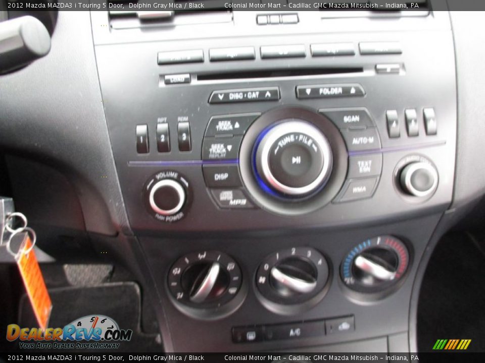 2012 Mazda MAZDA3 i Touring 5 Door Dolphin Gray Mica / Black Photo #18