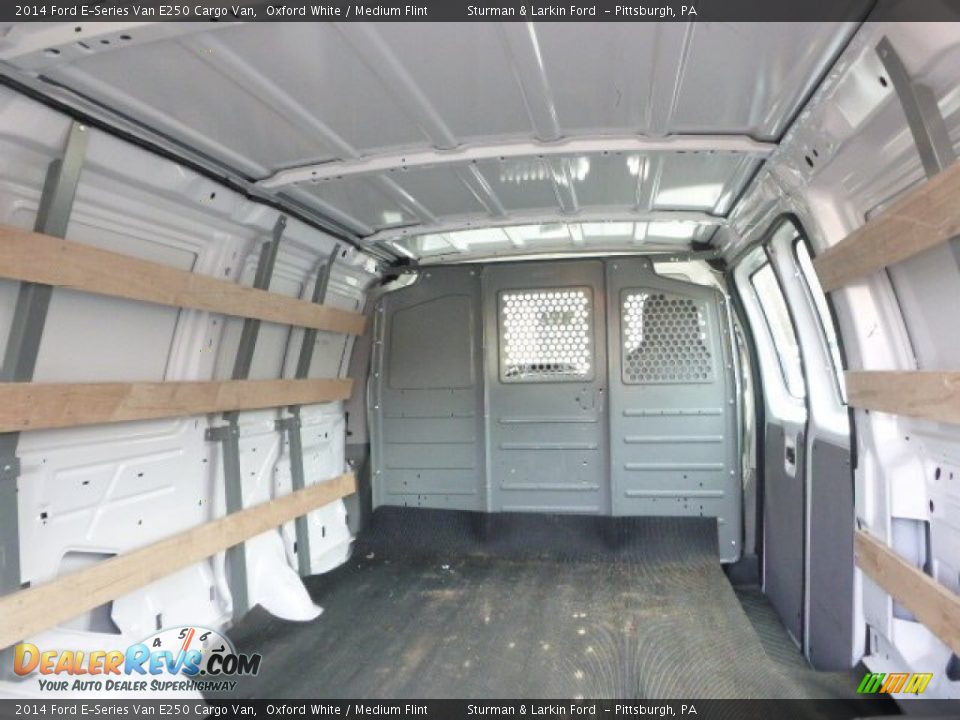 2014 Ford E-Series Van E250 Cargo Van Oxford White / Medium Flint Photo #12