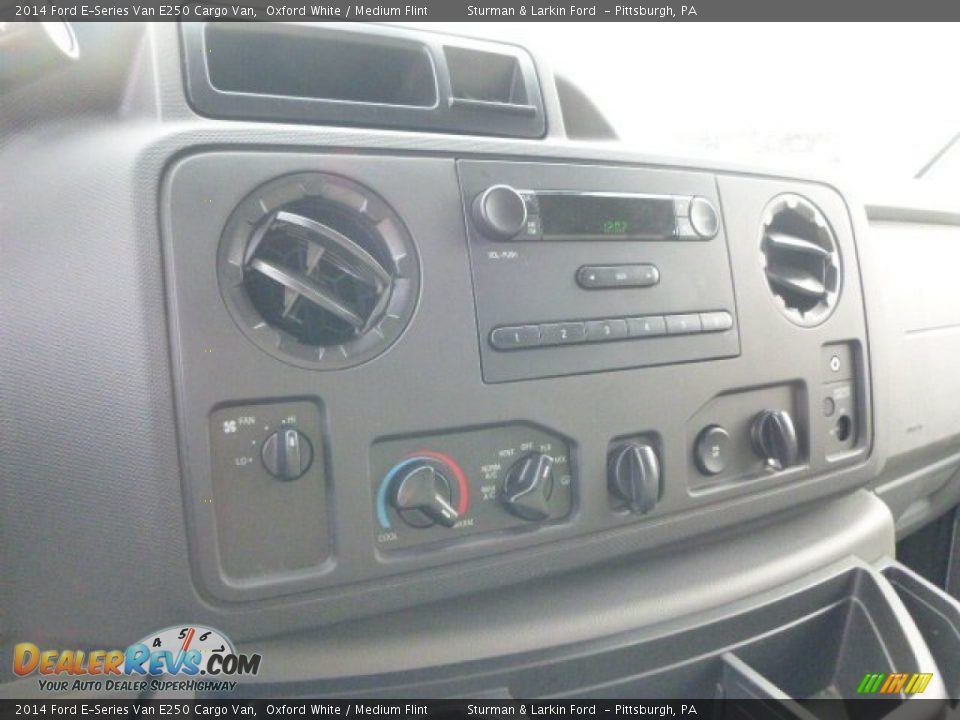 2014 Ford E-Series Van E250 Cargo Van Oxford White / Medium Flint Photo #13