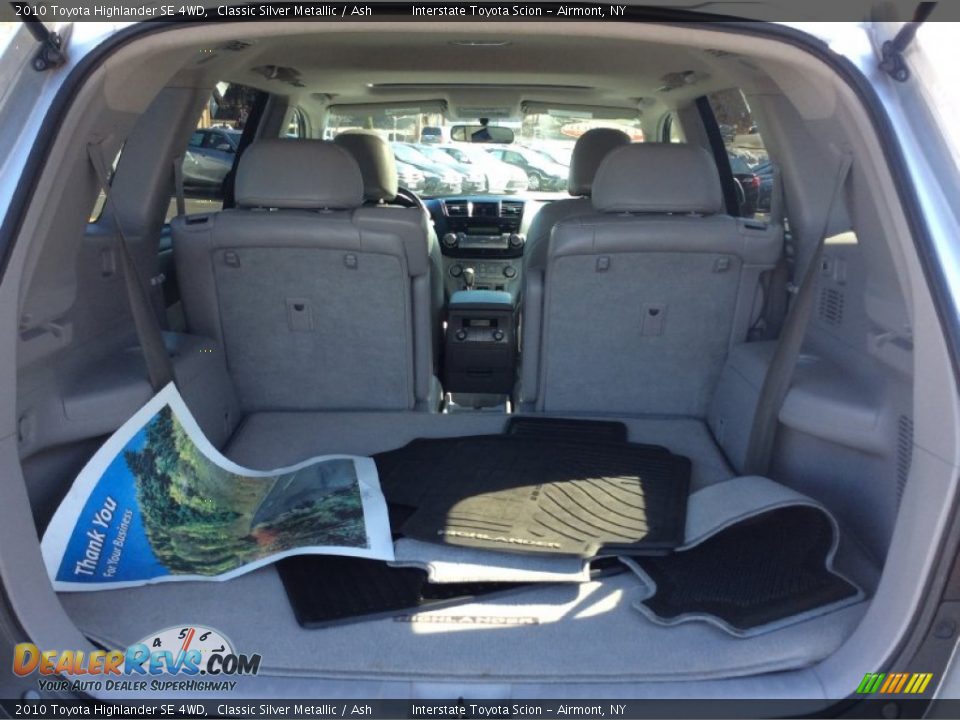 2010 Toyota Highlander SE 4WD Classic Silver Metallic / Ash Photo #18