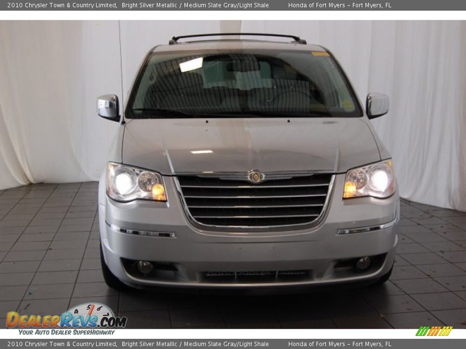 2010 Chrysler Town & Country Limited Bright Silver Metallic / Medium Slate Gray/Light Shale Photo #3