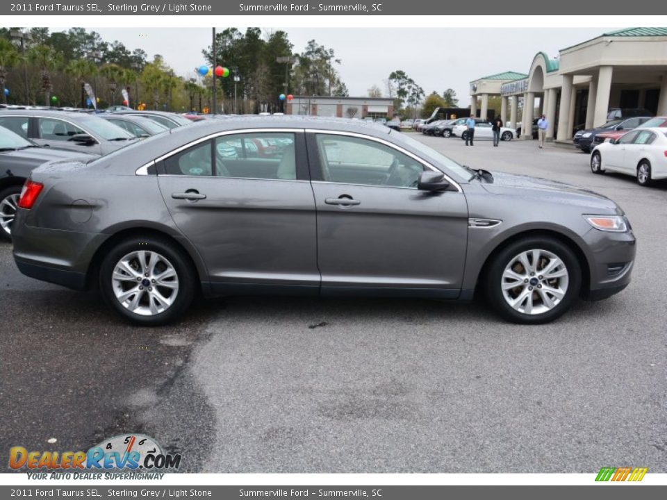 2011 Ford Taurus SEL Sterling Grey / Light Stone Photo #2
