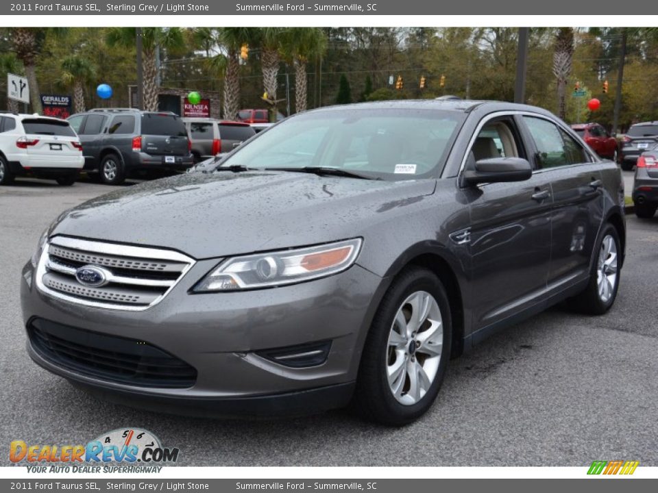 2011 Ford Taurus SEL Sterling Grey / Light Stone Photo #7