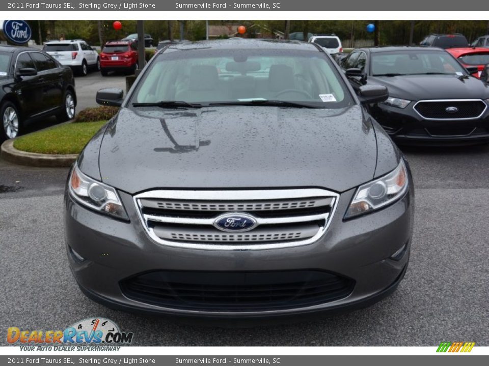 2011 Ford Taurus SEL Sterling Grey / Light Stone Photo #8