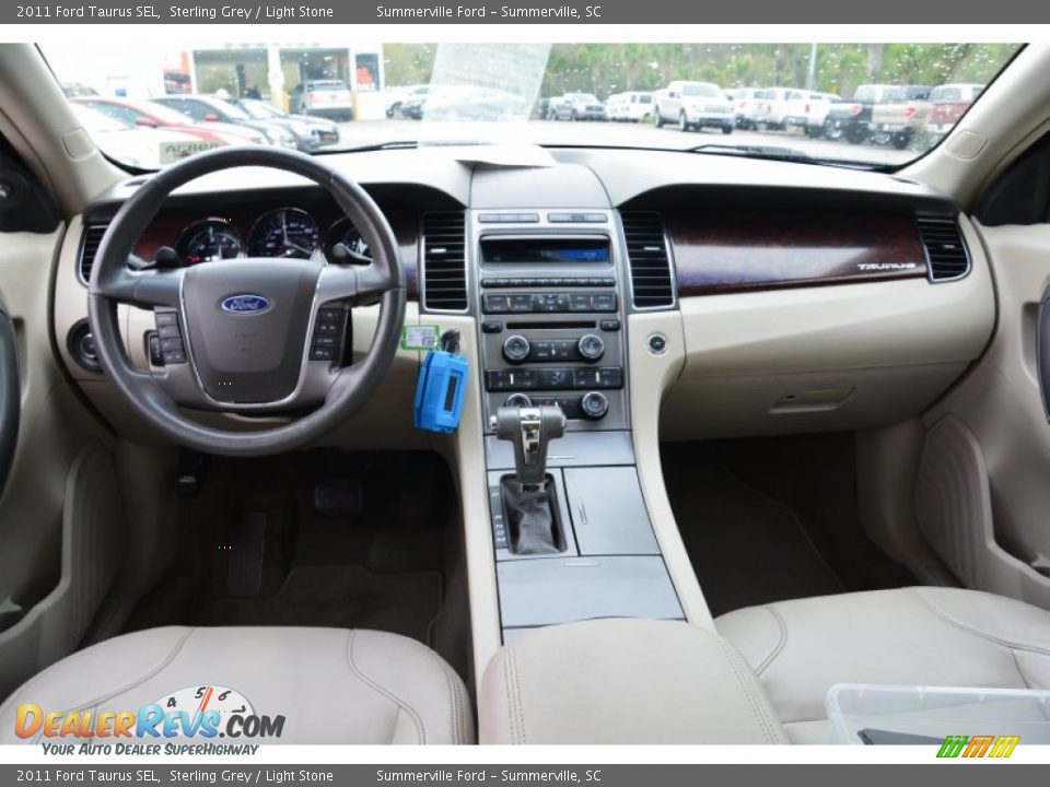 2011 Ford Taurus SEL Sterling Grey / Light Stone Photo #9