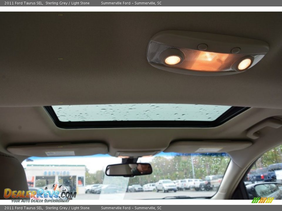 2011 Ford Taurus SEL Sterling Grey / Light Stone Photo #11