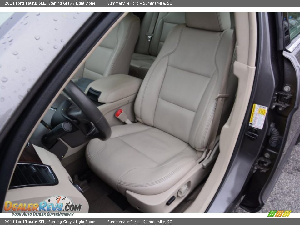 2011 Ford Taurus SEL Sterling Grey / Light Stone Photo #13