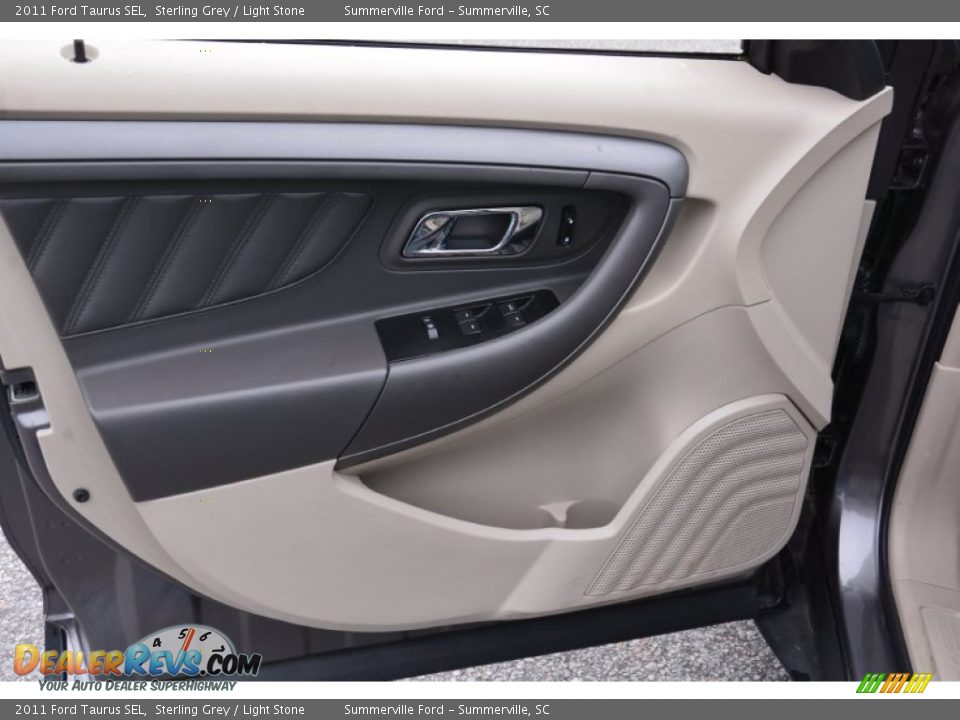 2011 Ford Taurus SEL Sterling Grey / Light Stone Photo #14