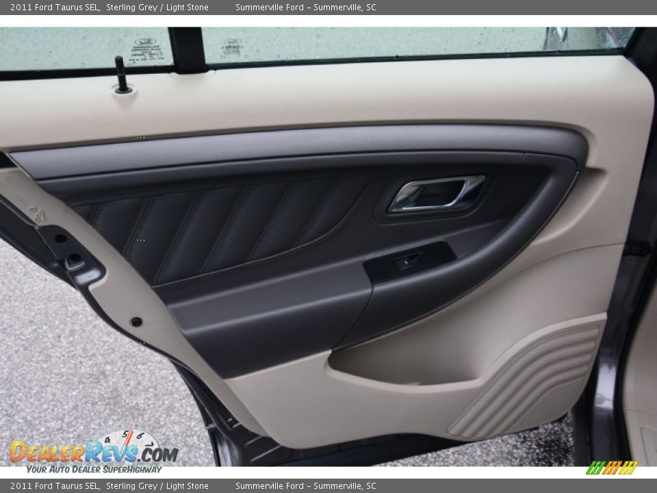 2011 Ford Taurus SEL Sterling Grey / Light Stone Photo #16