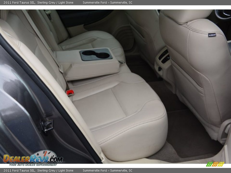 2011 Ford Taurus SEL Sterling Grey / Light Stone Photo #18