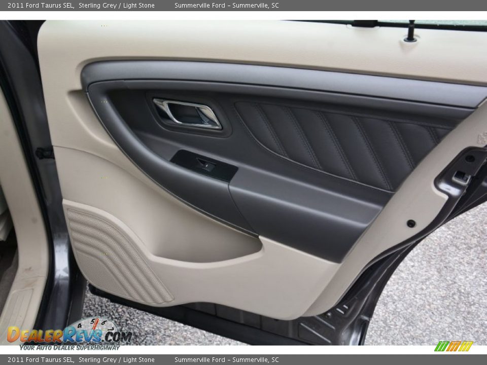 2011 Ford Taurus SEL Sterling Grey / Light Stone Photo #19