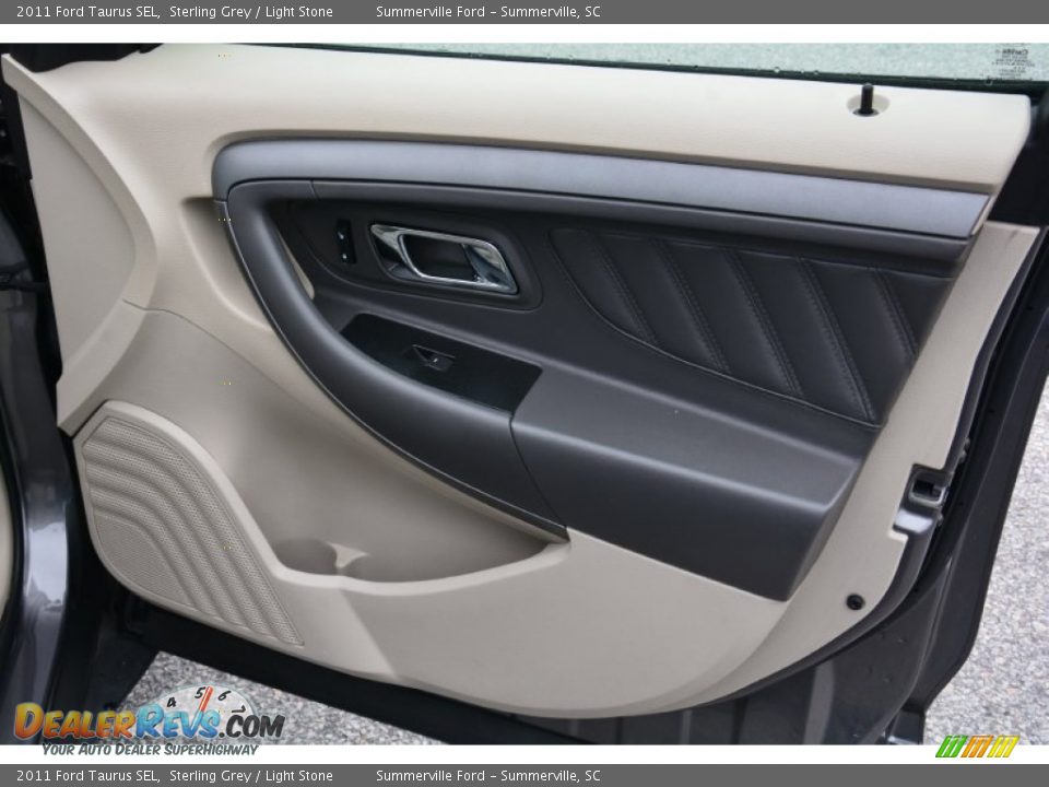 2011 Ford Taurus SEL Sterling Grey / Light Stone Photo #22