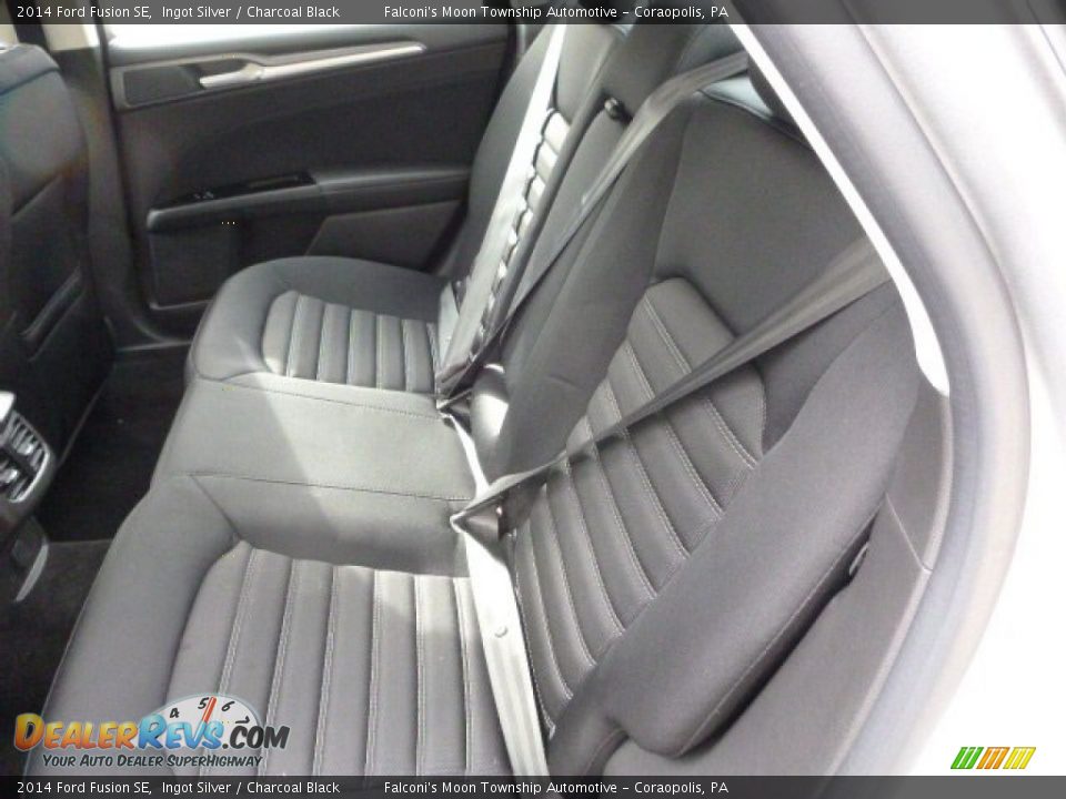 2014 Ford Fusion SE Ingot Silver / Charcoal Black Photo #15