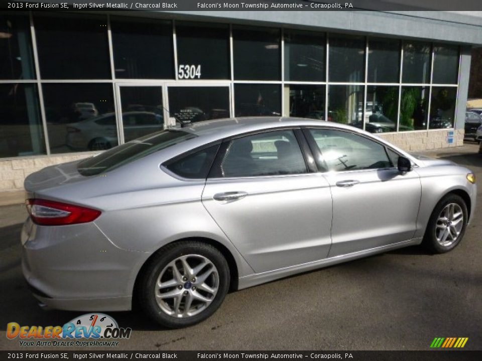 2013 Ford Fusion SE Ingot Silver Metallic / Charcoal Black Photo #2