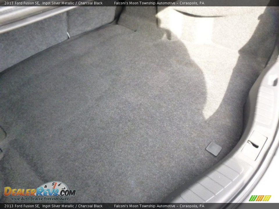 2013 Ford Fusion SE Ingot Silver Metallic / Charcoal Black Photo #10