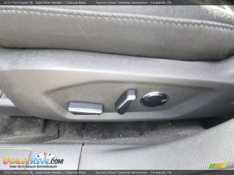 2013 Ford Fusion SE Ingot Silver Metallic / Charcoal Black Photo #21