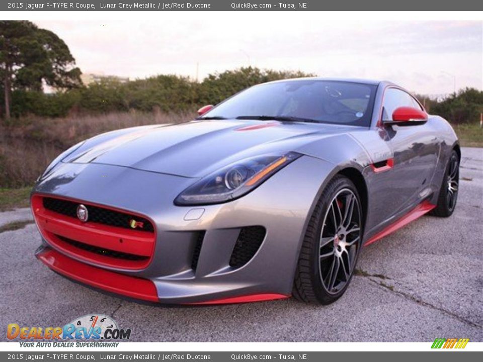 Front 3/4 View of 2015 Jaguar F-TYPE R Coupe Photo #1