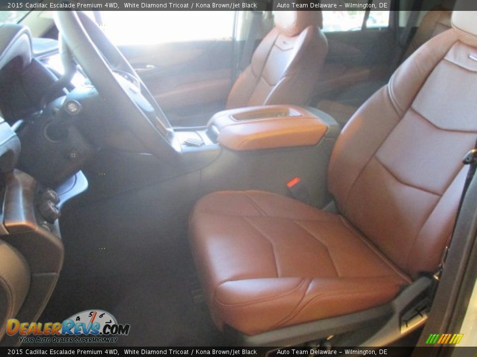 Front Seat of 2015 Cadillac Escalade Premium 4WD Photo #7