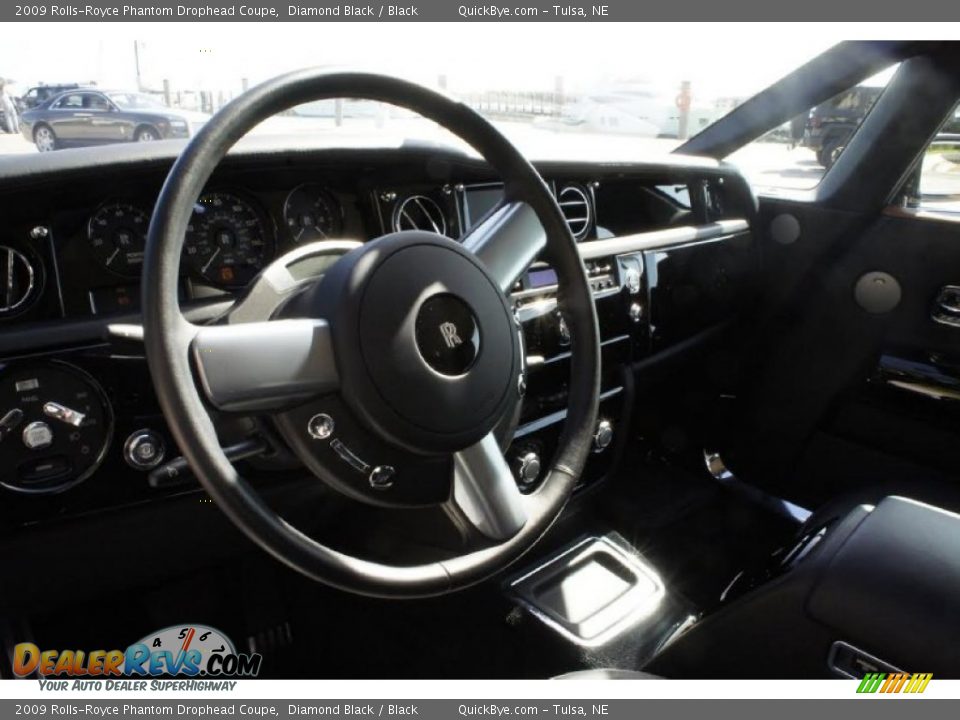 2009 Rolls-Royce Phantom Drophead Coupe Diamond Black / Black Photo #5