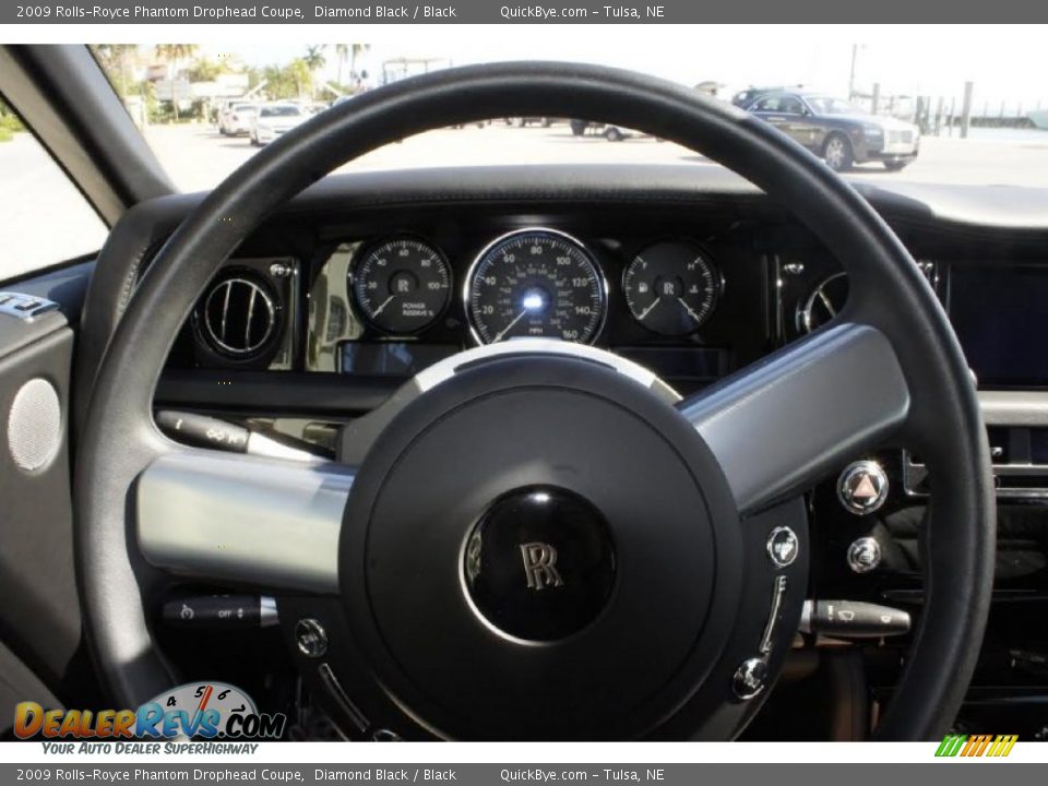 2009 Rolls-Royce Phantom Drophead Coupe Diamond Black / Black Photo #6
