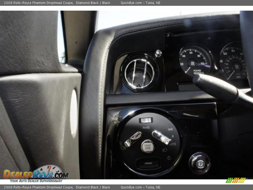 2009 Rolls-Royce Phantom Drophead Coupe Diamond Black / Black Photo #7