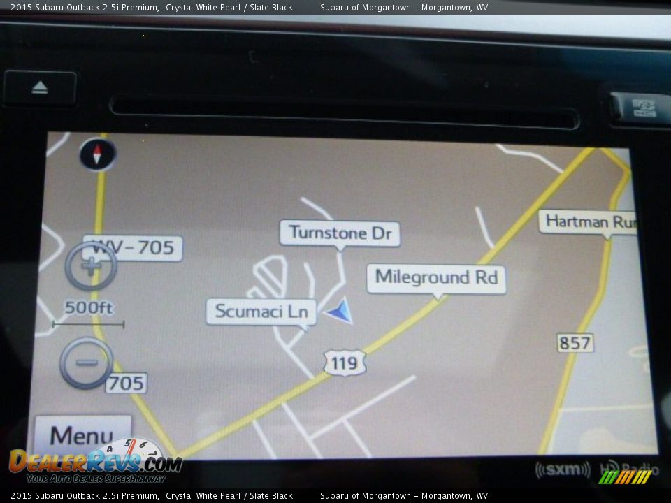 2015 Subaru Outback 2.5i Premium Crystal White Pearl / Slate Black Photo #19
