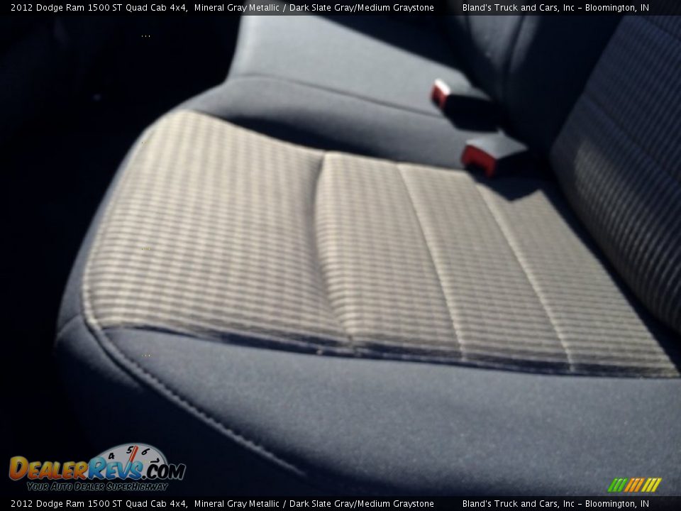 2012 Dodge Ram 1500 ST Quad Cab 4x4 Mineral Gray Metallic / Dark Slate Gray/Medium Graystone Photo #12