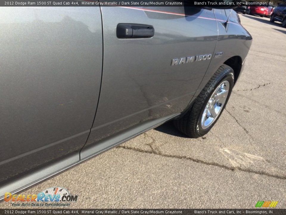 2012 Dodge Ram 1500 ST Quad Cab 4x4 Mineral Gray Metallic / Dark Slate Gray/Medium Graystone Photo #18