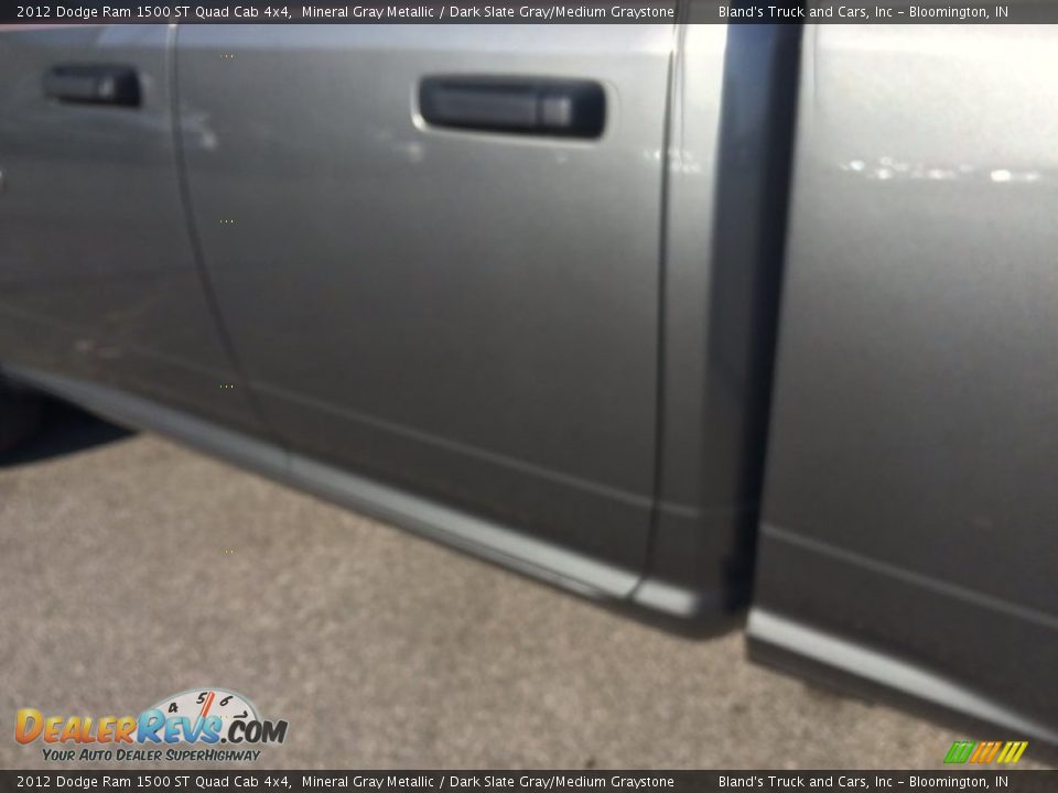 2012 Dodge Ram 1500 ST Quad Cab 4x4 Mineral Gray Metallic / Dark Slate Gray/Medium Graystone Photo #24
