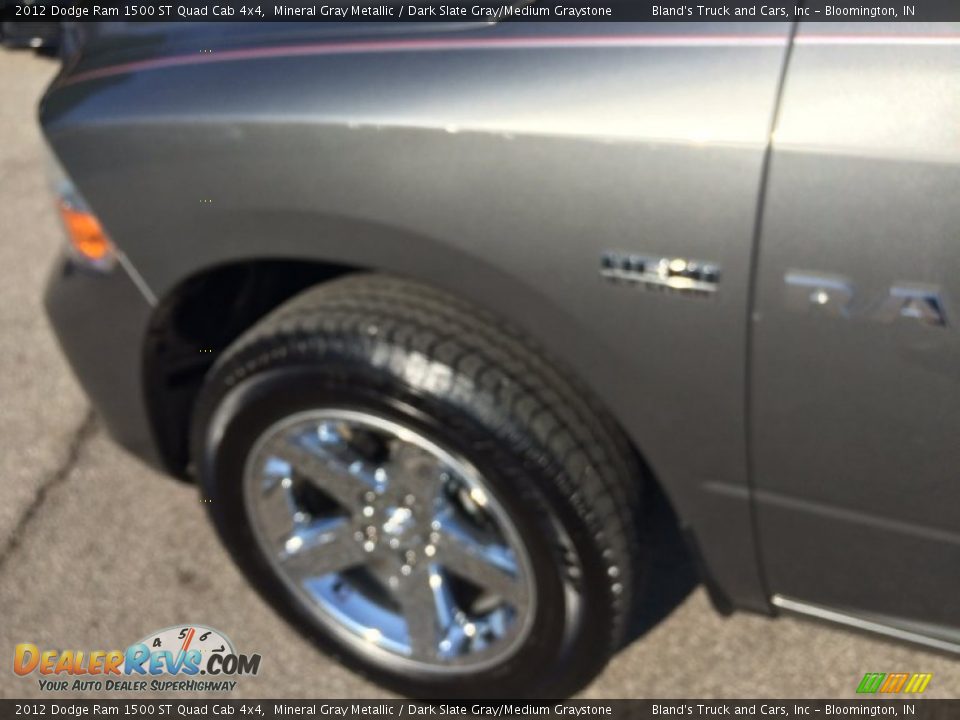 2012 Dodge Ram 1500 ST Quad Cab 4x4 Mineral Gray Metallic / Dark Slate Gray/Medium Graystone Photo #25