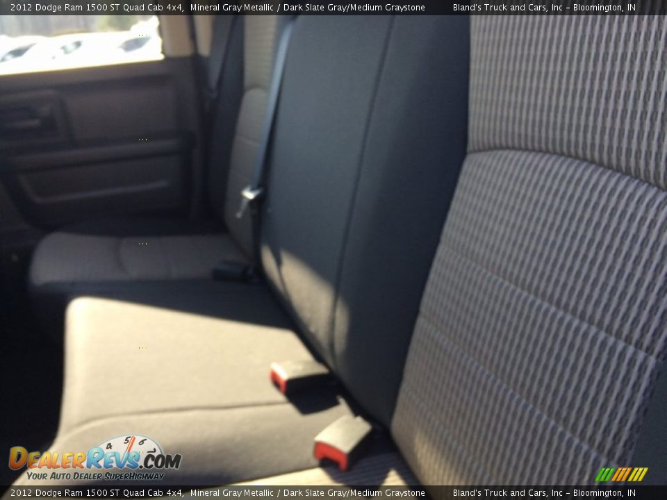 2012 Dodge Ram 1500 ST Quad Cab 4x4 Mineral Gray Metallic / Dark Slate Gray/Medium Graystone Photo #35