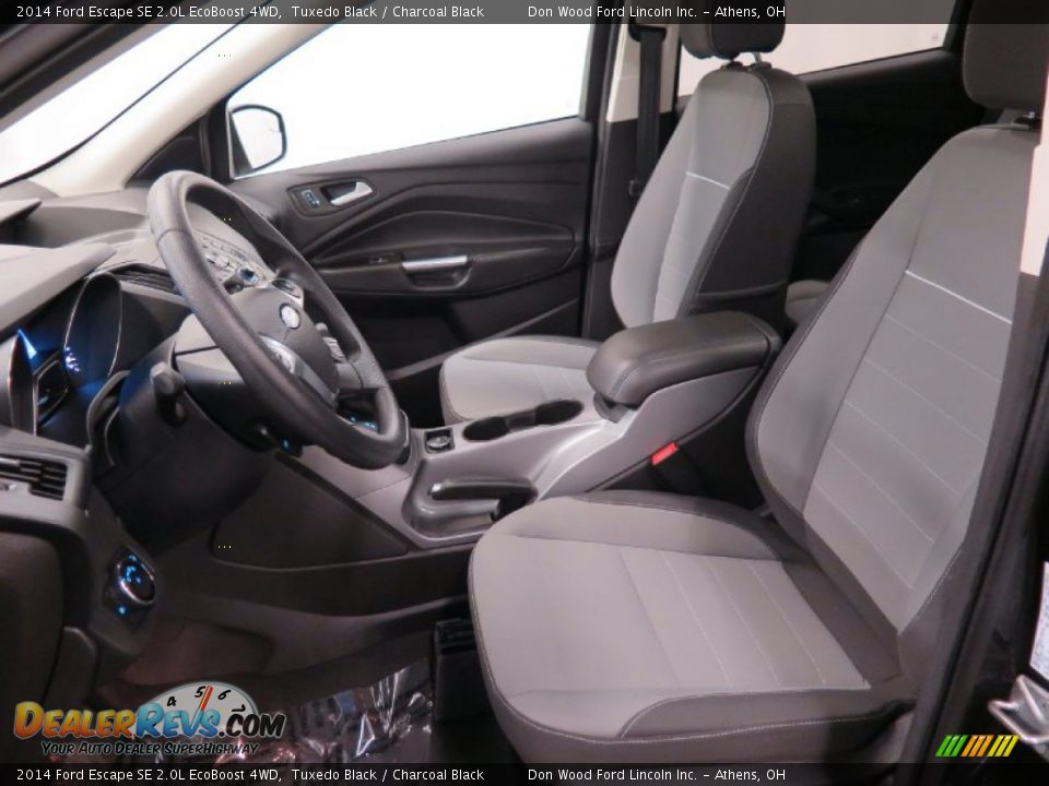 2014 Ford Escape SE 2.0L EcoBoost 4WD Tuxedo Black / Charcoal Black Photo #7