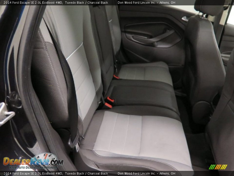 2014 Ford Escape SE 2.0L EcoBoost 4WD Tuxedo Black / Charcoal Black Photo #9