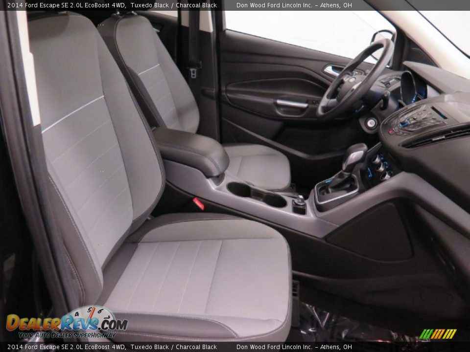 2014 Ford Escape SE 2.0L EcoBoost 4WD Tuxedo Black / Charcoal Black Photo #10