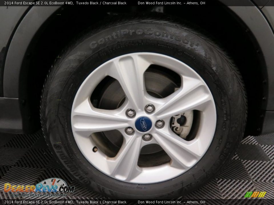 2014 Ford Escape SE 2.0L EcoBoost 4WD Tuxedo Black / Charcoal Black Photo #29