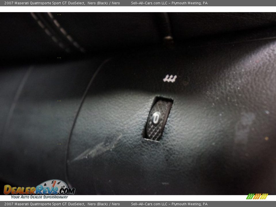 2007 Maserati Quattroporte Sport GT DuoSelect Nero (Black) / Nero Photo #24