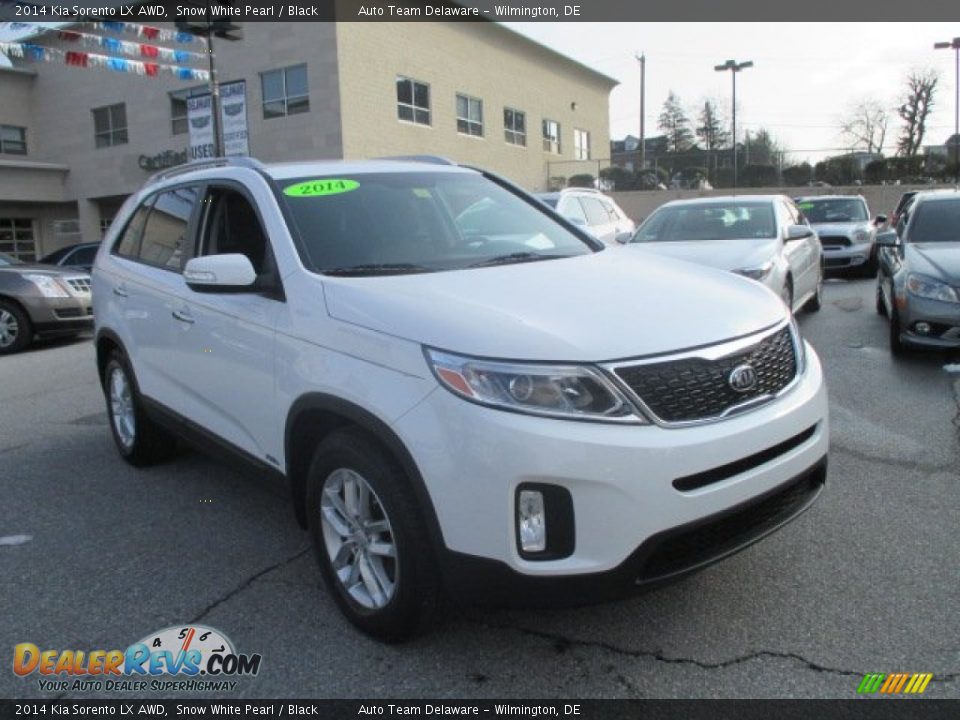 2014 Kia Sorento LX AWD Snow White Pearl / Black Photo #8