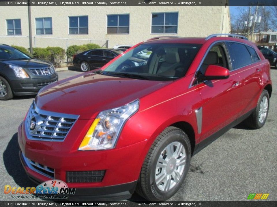Front 3/4 View of 2015 Cadillac SRX Luxury AWD Photo #2