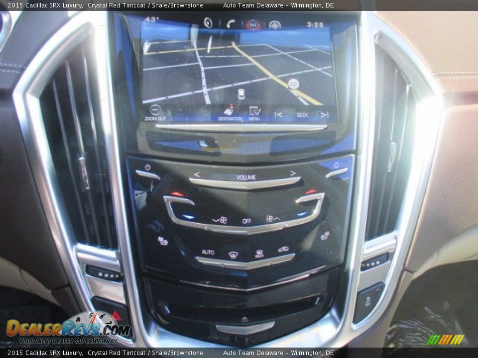 2015 Cadillac SRX Luxury Crystal Red Tintcoat / Shale/Brownstone Photo #16