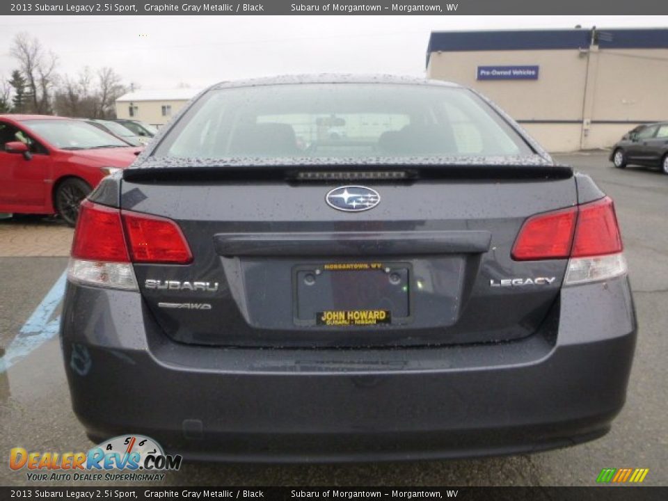 2013 Subaru Legacy 2.5i Sport Graphite Gray Metallic / Black Photo #4