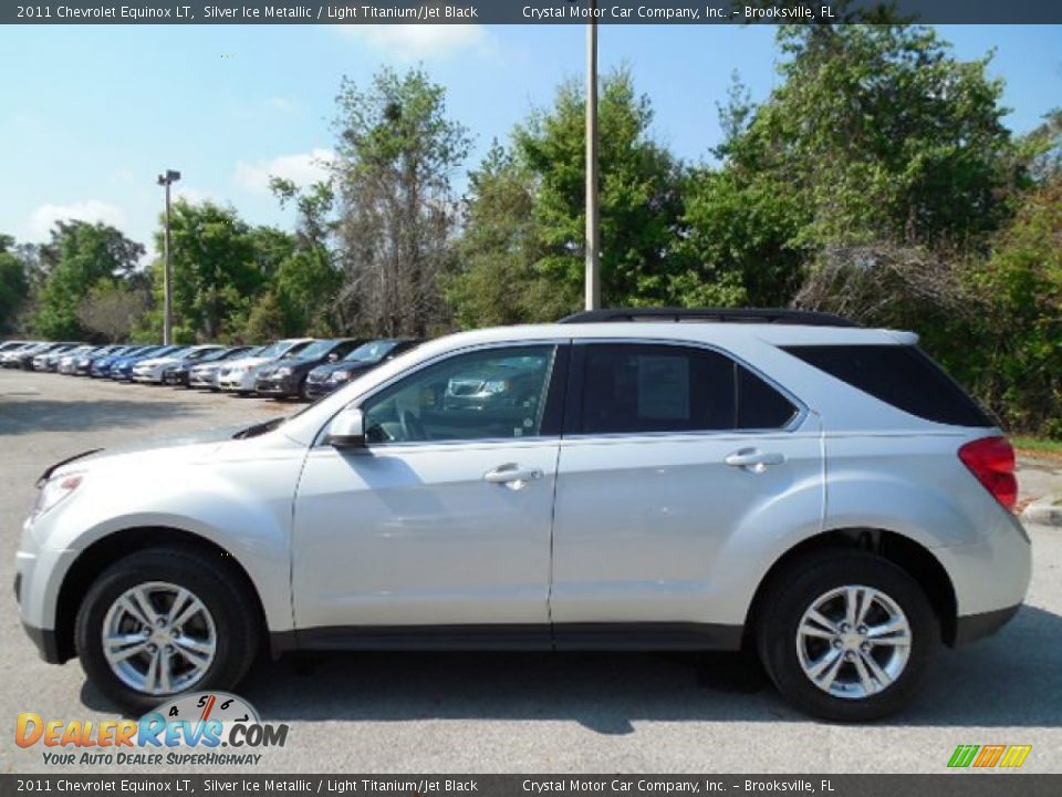 2011 Chevrolet Equinox LT Silver Ice Metallic / Light Titanium/Jet Black Photo #2