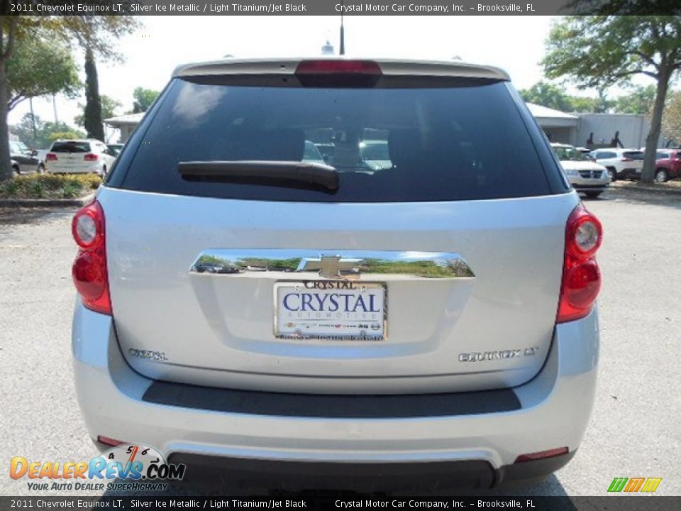 2011 Chevrolet Equinox LT Silver Ice Metallic / Light Titanium/Jet Black Photo #8