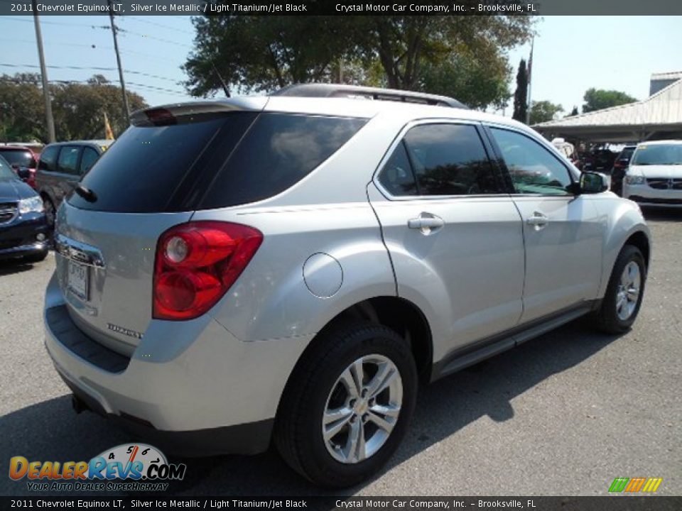 2011 Chevrolet Equinox LT Silver Ice Metallic / Light Titanium/Jet Black Photo #9